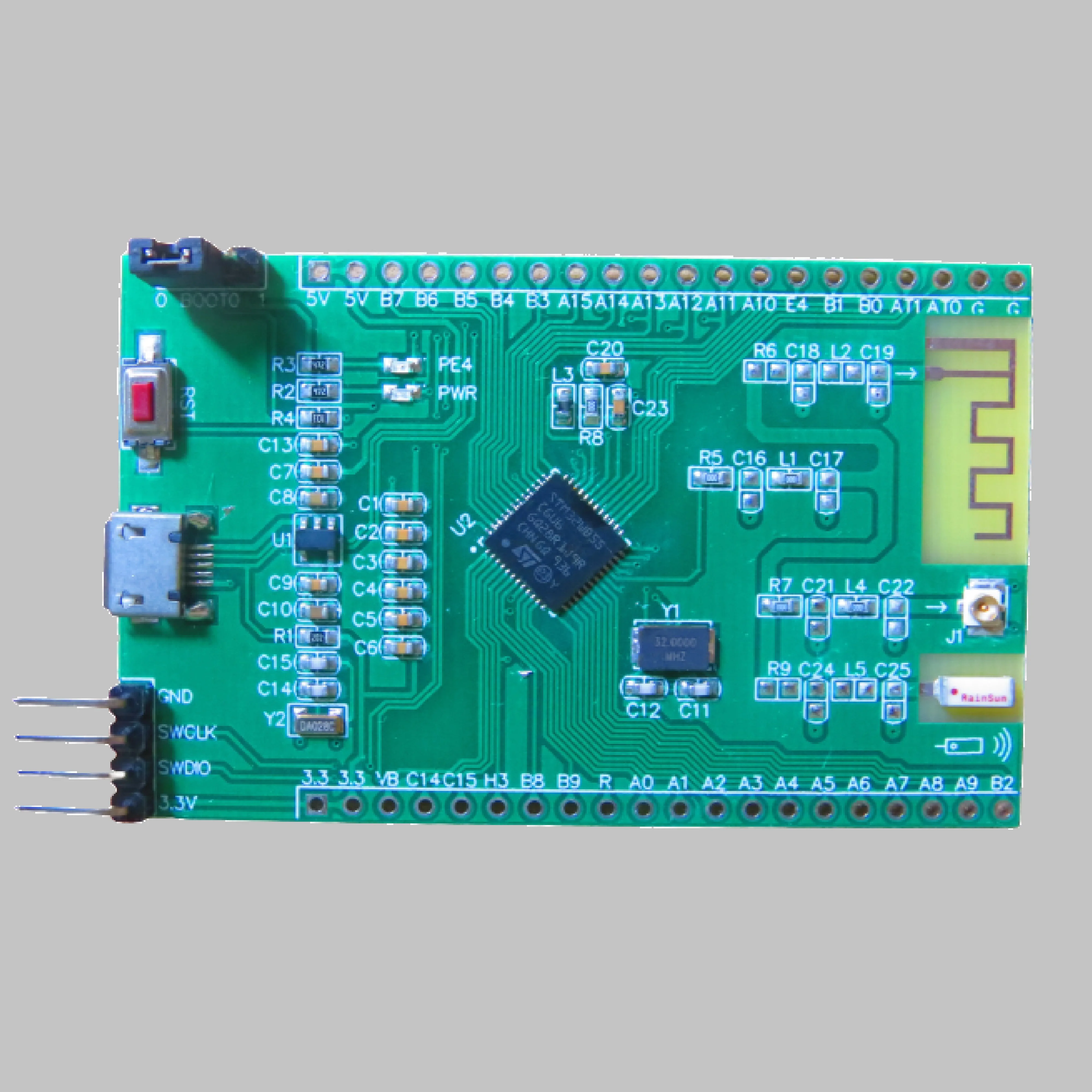 STM32WB55CGU6 Single Chip Microcomputer System Bluetooth Core Board High Capacity Development M4 Evaluation Board Wb35