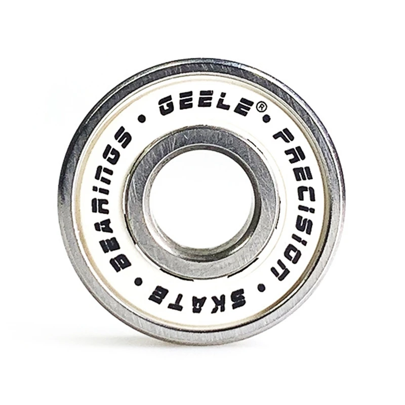 GEELE Skateboard Parts Bearings Professional Double Roller Skate Longboard Bearings ABEC-11 High Speed Skates Board