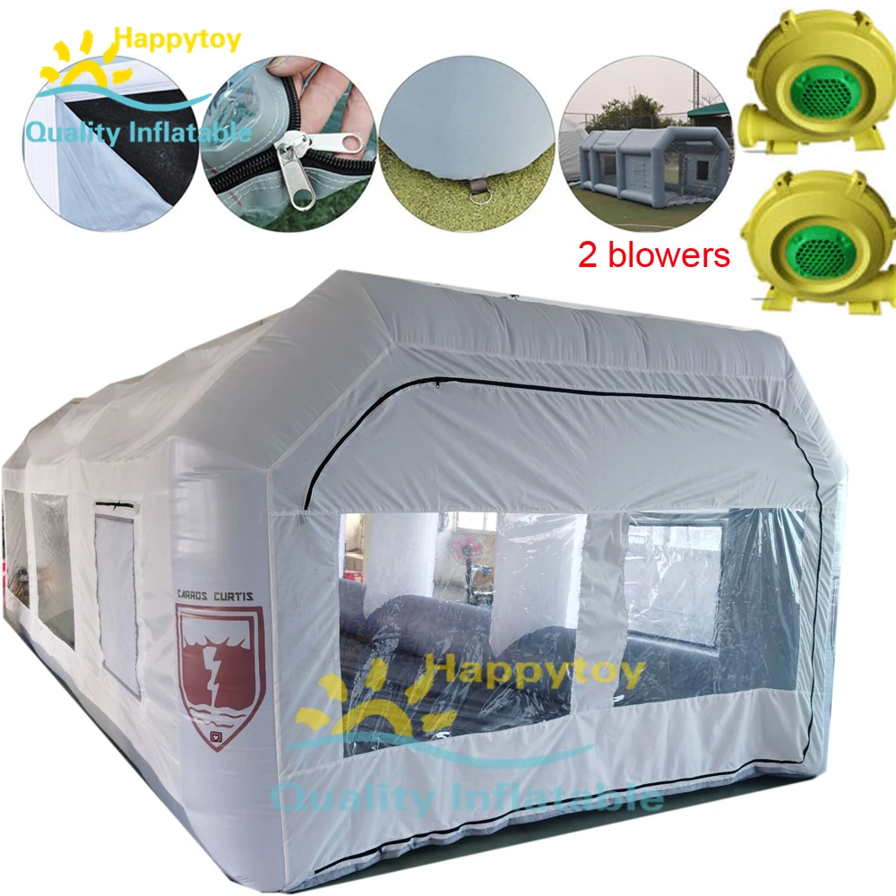 

Automobile Movable Inflatable Paint Booth Tent For Car Painting Used