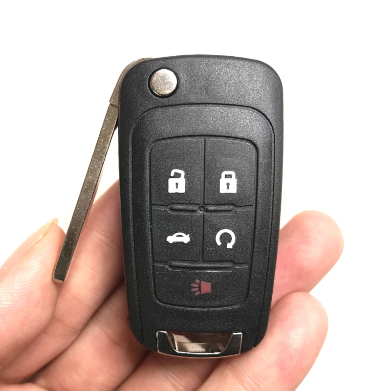 2 3 4 5 Buttons Remote key Case For OPEL Insignia Zafira C 2012 2013 2011 2009 2010 Chevrolet cruze Car Flip Folding key Cover