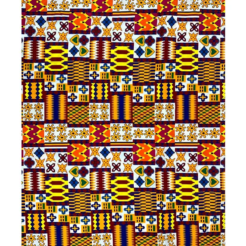 2021 Dutch 100% cotton high quality TisSU 6 yards Ankara African Print Batik Pagne true Wax fabric African wind