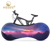 HSSEE Fashion Elastic Bike Cover High Quality Milk Silk Smooth Stretch 26\