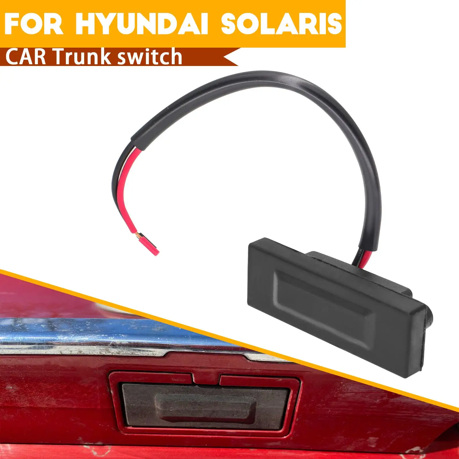 812601R000 Outside Switch Handel Assy Rear Boot Switch Release Boot Lid Tailgate Opening Button For Hyundai Verna SOLARIS Accent