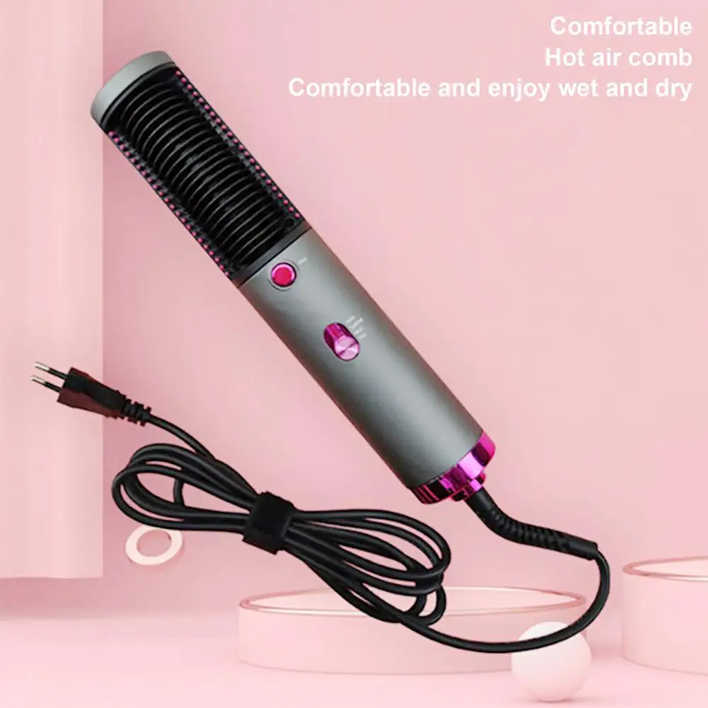 800W Dry-Wet Double Use Hair Straightener, Hot Air Comb, Hair Styling Stick Suit, Hot Air Brush Styler, Hair Straightener Curler