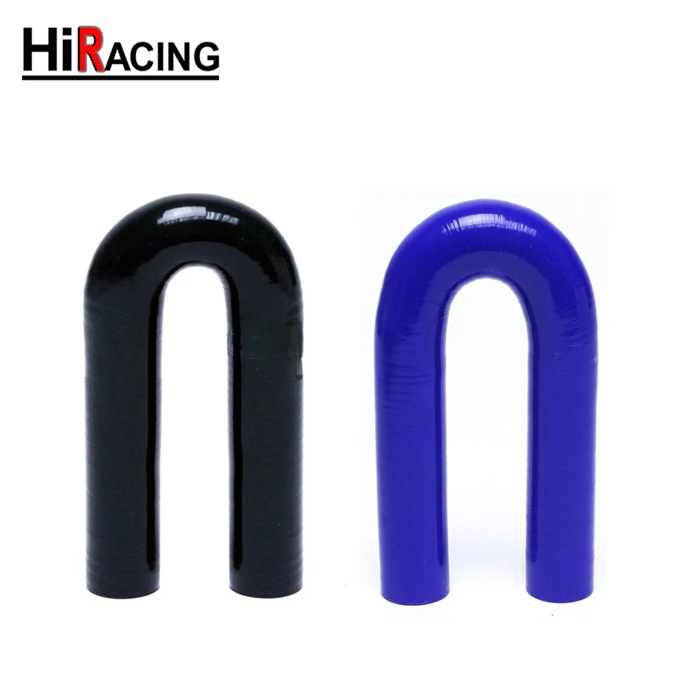 180 Degree Silicone Intercooler Hose ID Inside Diameter 19mm 16mm 22mm U Bend Coupler Elbow Turbo Curve Pipe 4-Ply Reinforced