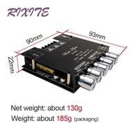 50WX2+100W Bluetooth 5.0 Subwoofer Audio Power Amplifier Board 2.1 Channel Stereo Bass Amplifier Module Home Theater AUX ZK-MT21