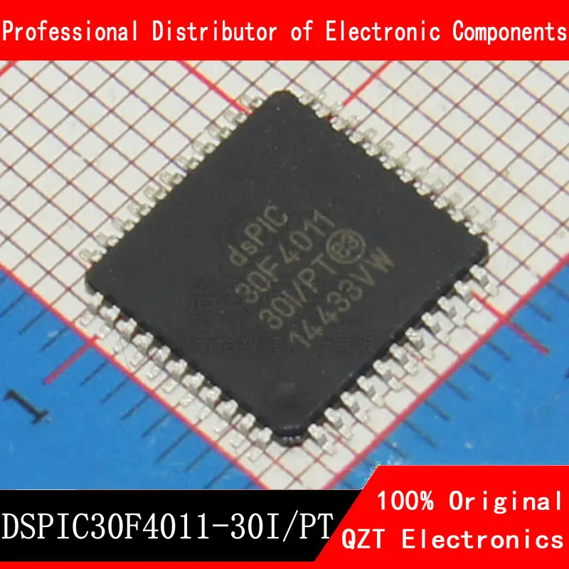 

5pcs/lot DSPIC30F4011-30I/PT DSPIC30F4011 QFP-44 Original In Stock