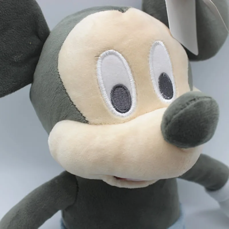 Disney Plush Toys 35cm Classic Retro Mickey Mouse Animal Stuffed Soft Doll Boy Birthday Gift