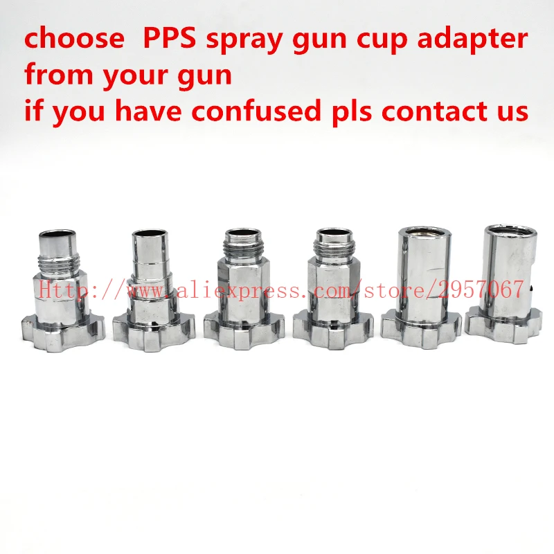 Spray Gun Adapter Paint Spray Gun Cup Adapter Disposable paint cup adaptor quick connector no-clean cup connector spray gun kit