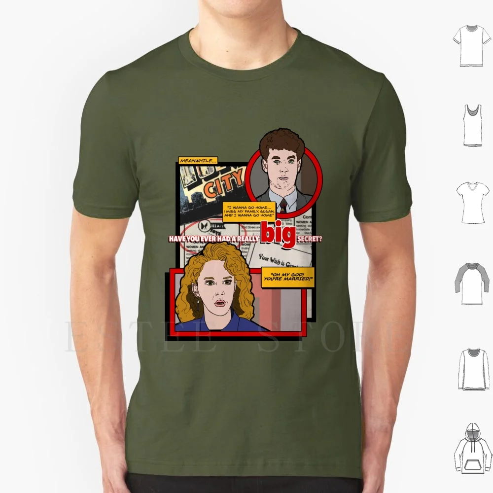 

Oh My God You're Married-Big T Shirt Men Cotton 6xl Big Tom Hanks Elizabeth Perkins Retro 80s Movie 1980s Macmillan Toys Piano