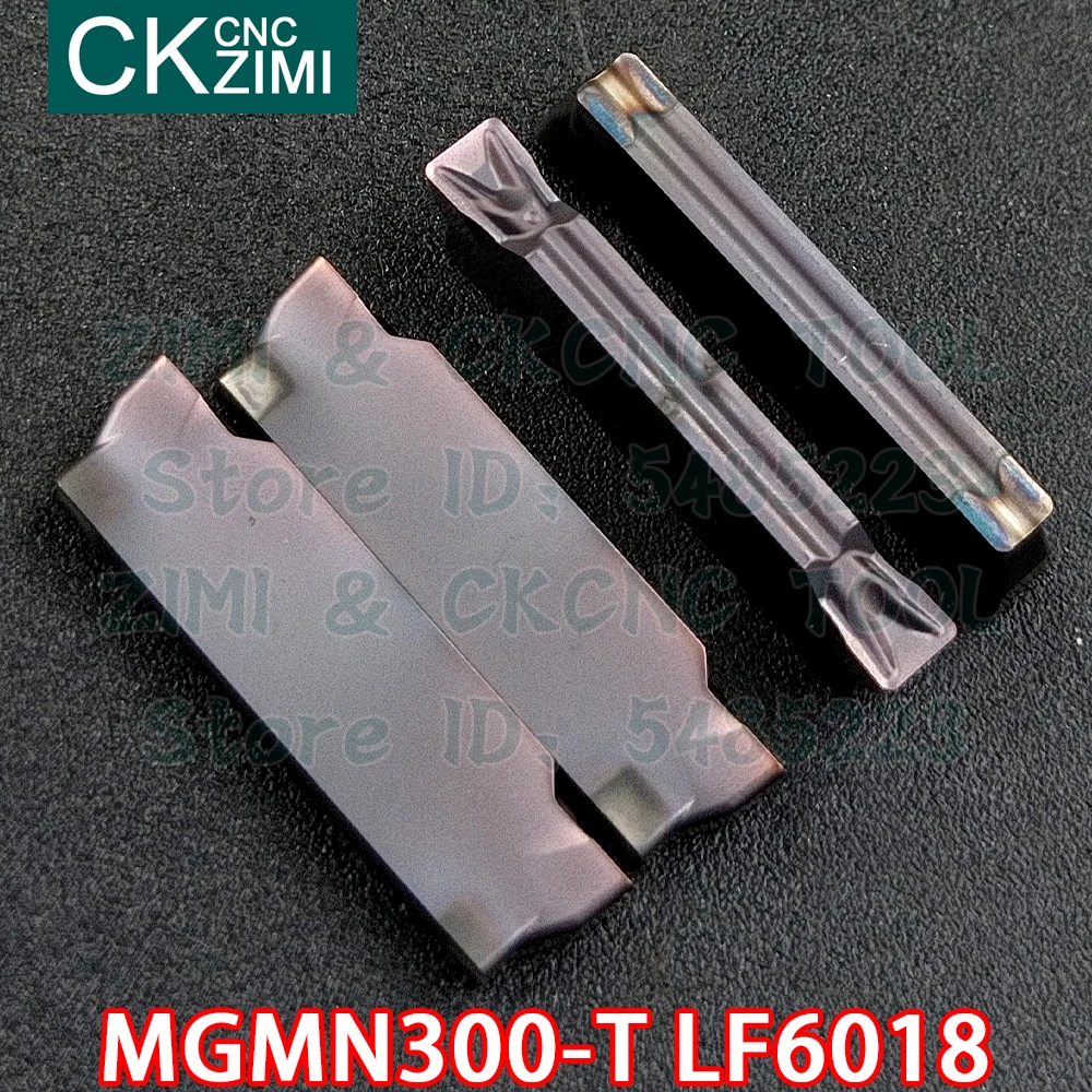 MGMN300-T LF6018 MGMN 300 T LF6018 3 مللي متر كربيد إدراج قطع الحز إدراج أدوات مخرطة معدنية باستخدام الحاسب الآلي أدوات لالفولاذ المقاوم للصدأ