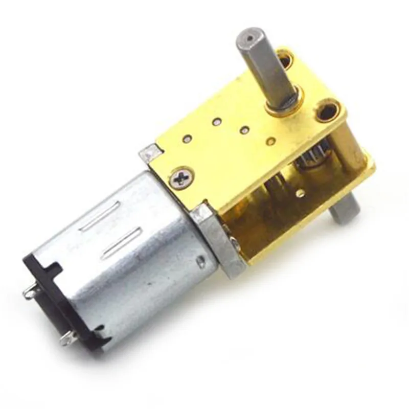 DC 3V 6V 12V N20 Mini Micro Metal Gear Motor 4-381RPM Slow Speed Electric DC Motors Reduction Gear Motor