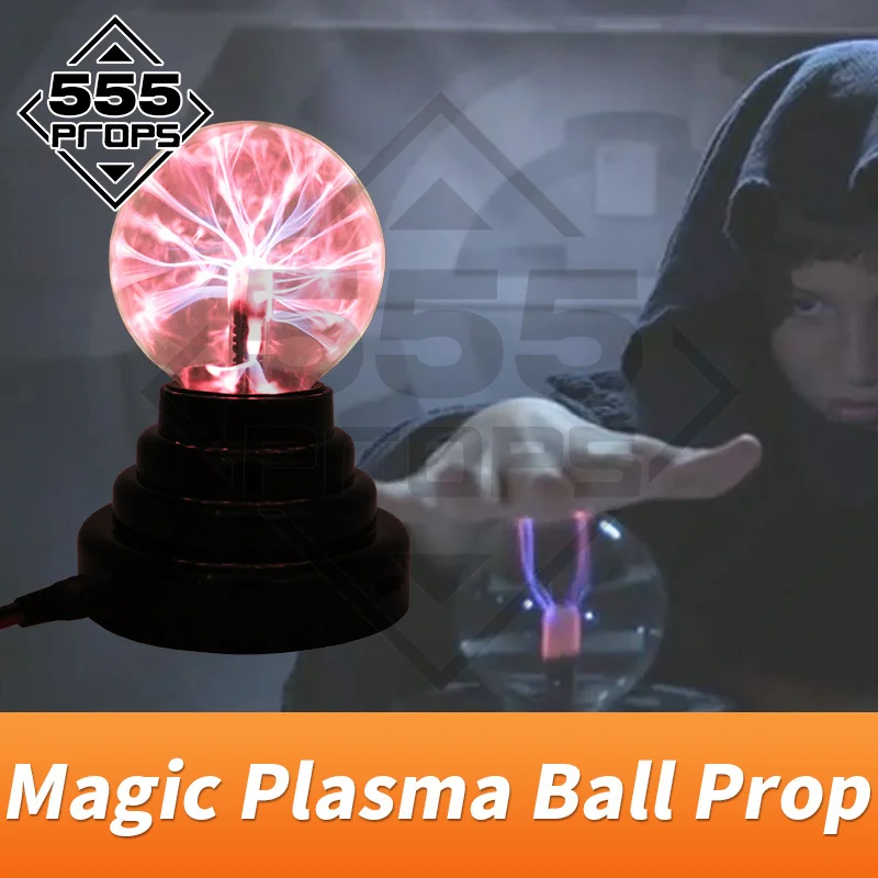 

555PROPS escape room magic plasma ball mysterious puzzle for chamber room touching ball for certain time to unlock