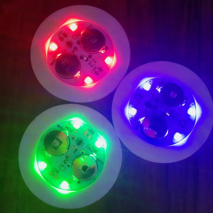 

EVA Luminous Wine Bottle Sticker Party Wine Decoration LED Luminous Coaster Colorful Waterproof Cup Sticker 500PCS