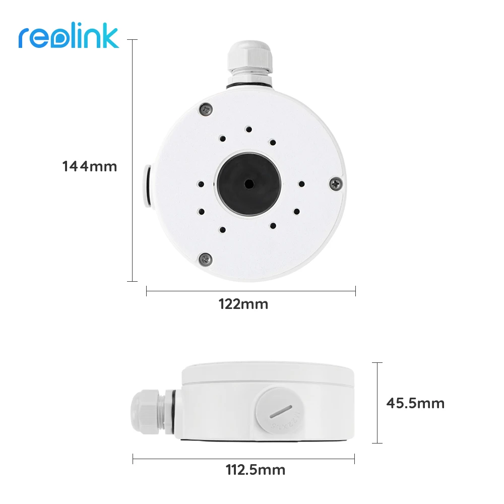 Junction box B10 for Reolink ip cameras (  RLC-1210A RLC-810A RLC-410 RLC-510A RLC-511 RLC-811A RLC-824A etc )