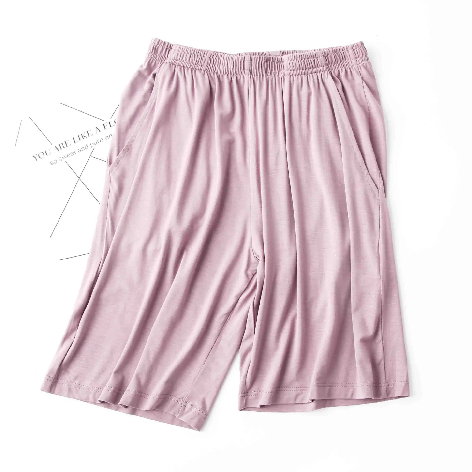 Pantalones cortos de una sola pieza para mujer, shorts holgados de talla grande, informales, con bolsillo, para el hogar, novedad de verano