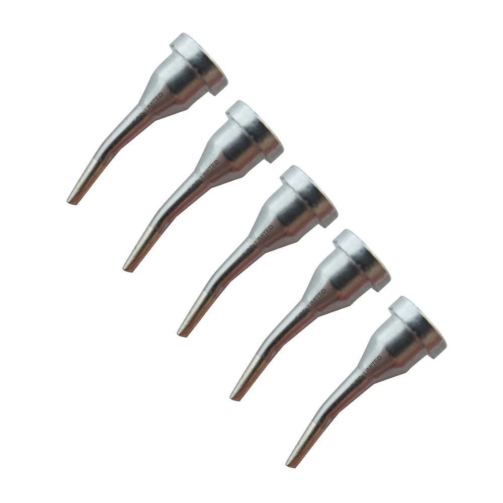 LT4X Ujung Solder Weller Pahat Bengkok 1.2Mm 0.047 "untuk WP80 WSP80 WSFP8 WD1000 WD2000 WSD81 WS81 WSF81D8 WS81D5 Ujung Besi Pegangan