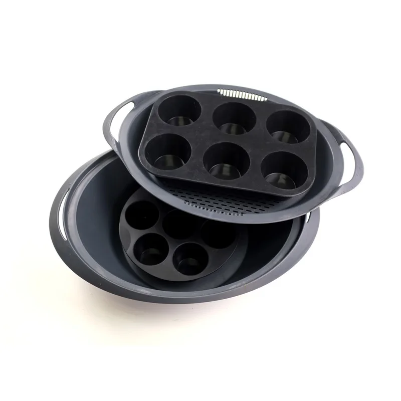 Silicone Mold Cake Pan Oven Baking Mold for Thermomix TM5 TM6 Cooking Machine Accessories