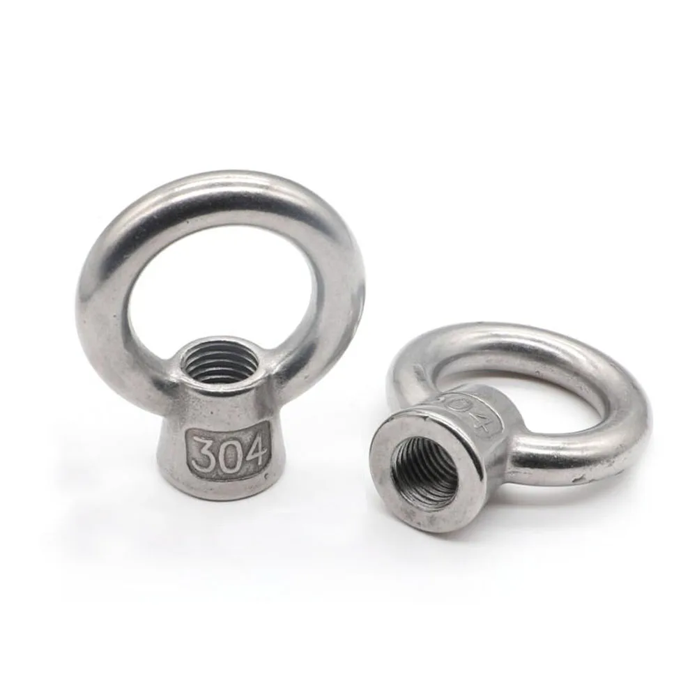 

Wkooa 304 Stainless Steel Eye Nuts