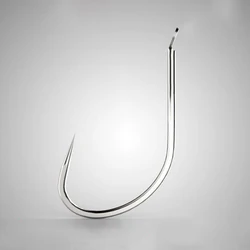 DYGYGYFFZ 50pcs/bag Circle Carp Handle Fishing Hook Size 1# To 5# Barbless Japan High-carbon Steel Fish Hook Fishing Pesca