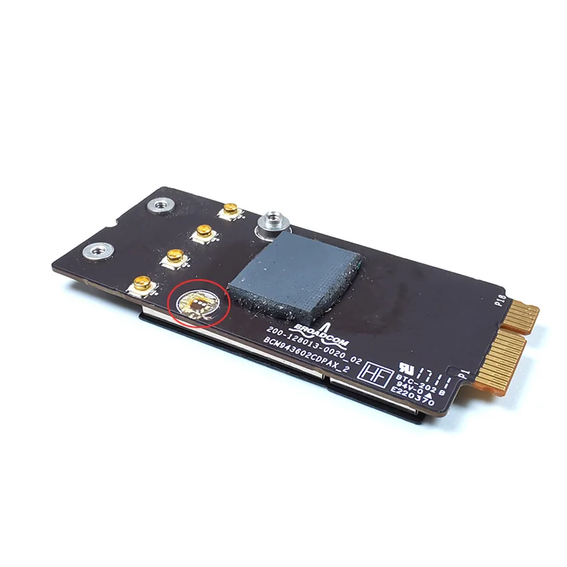 Imagem -05 - para Apple Imac Placa de Rede Wifi Bluetooth 4.2 27 21 A1418 A1419 802.11ac Bcm943602cdpax Original Bcm943602cdp