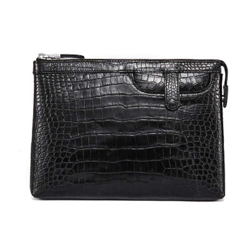 sanpijiang  crocodile  Men bags  men clutch  bag  business   crocodile leather  leisure  crocodile  handbags  male  men bag