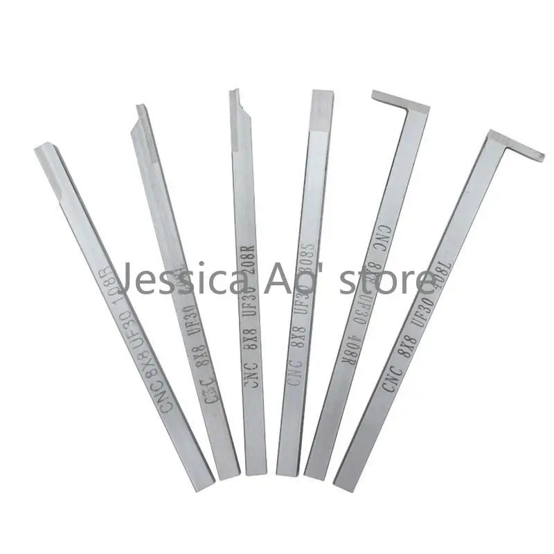 2pcs UF20 KC50 HRC89.5-92.5 tornio automatico utensile speciale per la lavorazione dei metalli acciaio inossidabile rame, alluminio