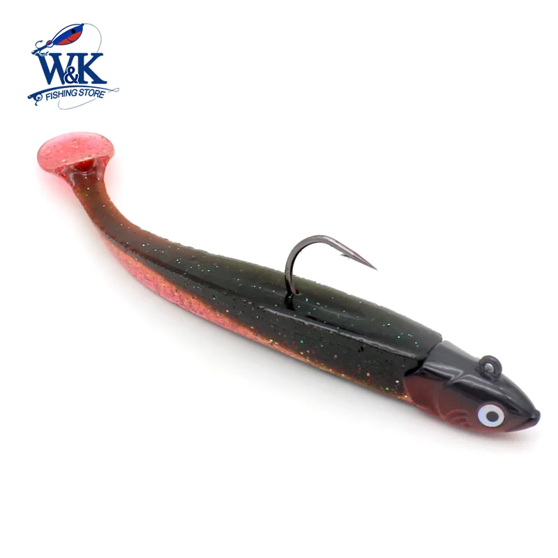 Señuelo suave Jig Head PVC colorido – Kit para pesca en barco - imagen 2