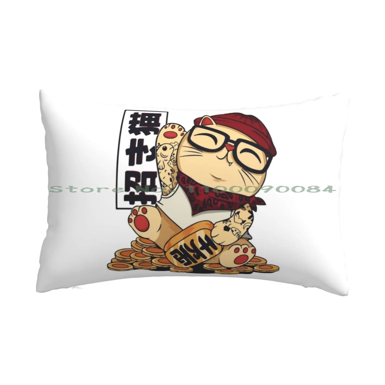 I Love My Cat V34 Pillow Case 20x30 50*75 Sofa Bedroom Coup Detat Gdragon Gold Swag Essential Long Rectangle Pillowcover Home