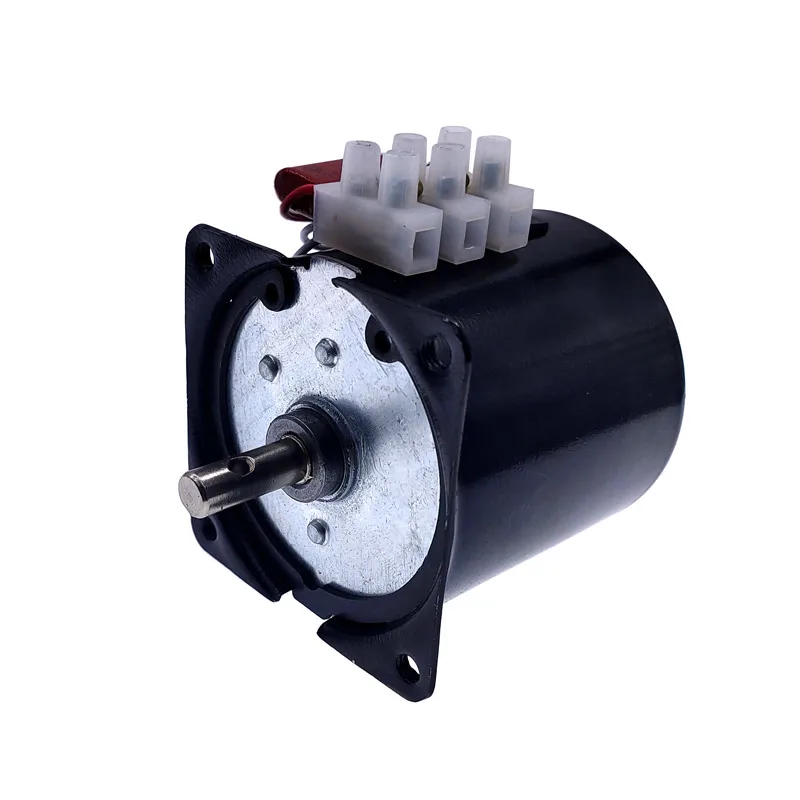 68KTYZ Mini Permanent Magnetic Synchronism Motor 220V AC 28W Micro Gear Motor 50Hz Synchronous Low Speed Reversible