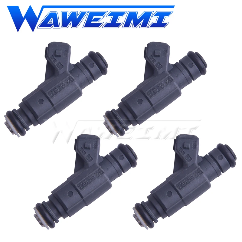 

WAWEIMI 4 Pieces Fuel Injector Nozzle Valve OE 0280155964 For BYD CHANA Chery QQ Car Accessories