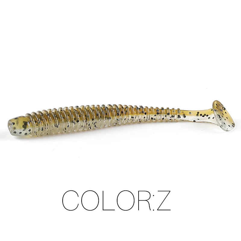 Supercontinent Swing Impact Ring Shad Angelköder 6 Stück/10 Stück/20 Stück Künstliche Pesca Leurre Souple Angelköder