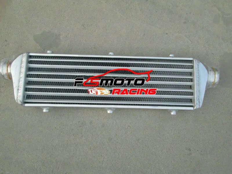 

New Mount Aluminum Intercooler 450x140x50 mm 2.2" In/outlet Delta Fin Design