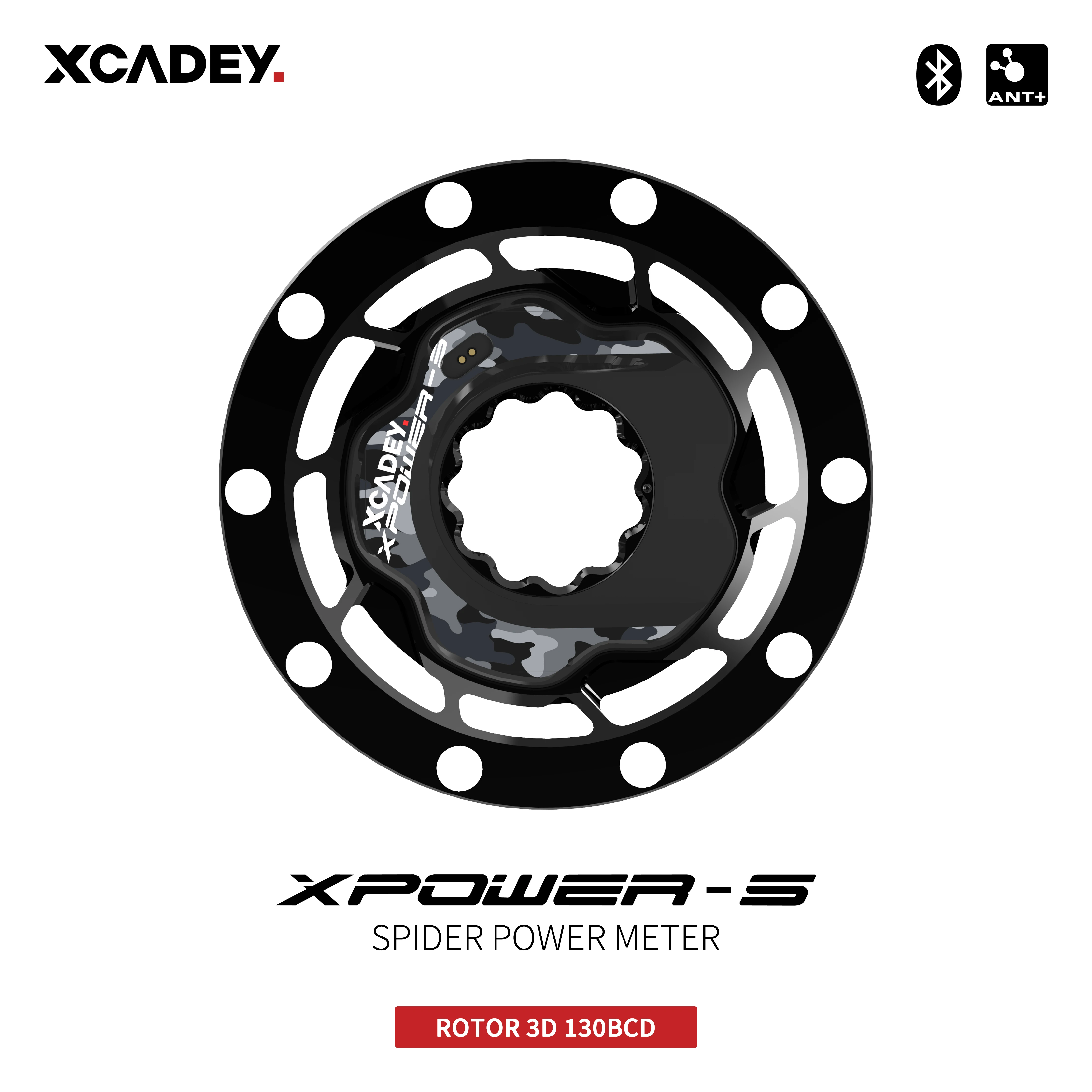 XCADEY XPOWER-S Rennrad MTB Spider Power Meter Für SRAM ROTOR RaceFce Kurbel Kettenblatt 104BCD 110BCD – Detail 19