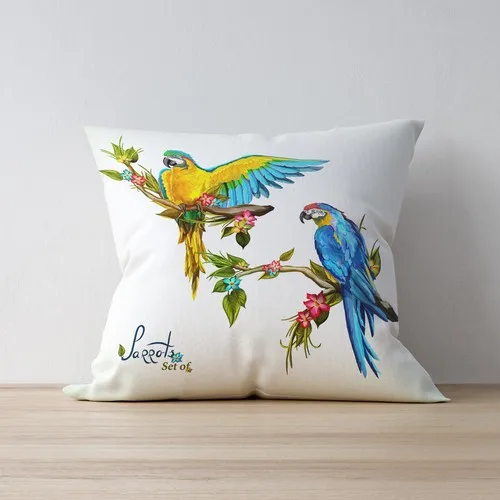 ALA Parrots Pillow decorate Case 42x42 cm Pillow Case