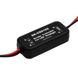 SUNKIA-controlador estroboscópico Flash, módulo intermitente de GS-100A para lámpara de freno LED de 9-30V, venta al por mayor, 1 unidad/bolsa