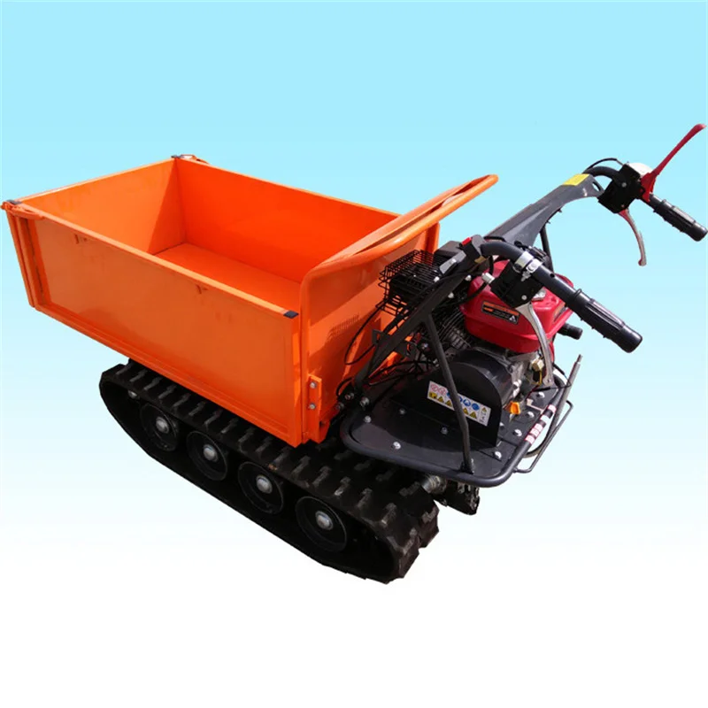 

SYNBON Mini Crawler Dumper Truck Tracked Micro Trolley Transporter Cart Crawler Tipper