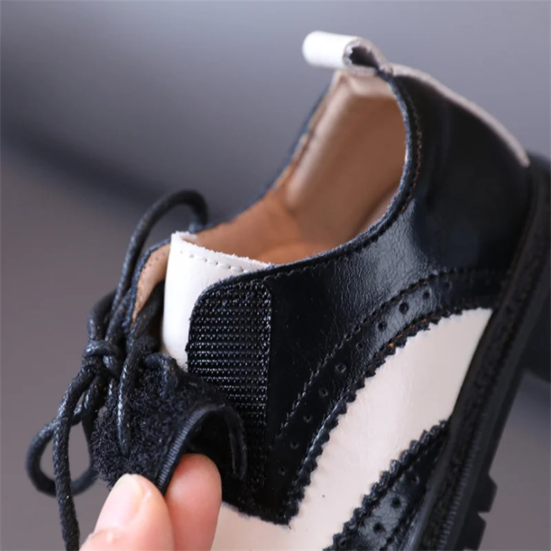 DIMI 2021 Autumn Genuine Leather Kids Shoes Fashion Simplicity Comfortable Soft Children Boys Girls Casual Party Dance Shoes