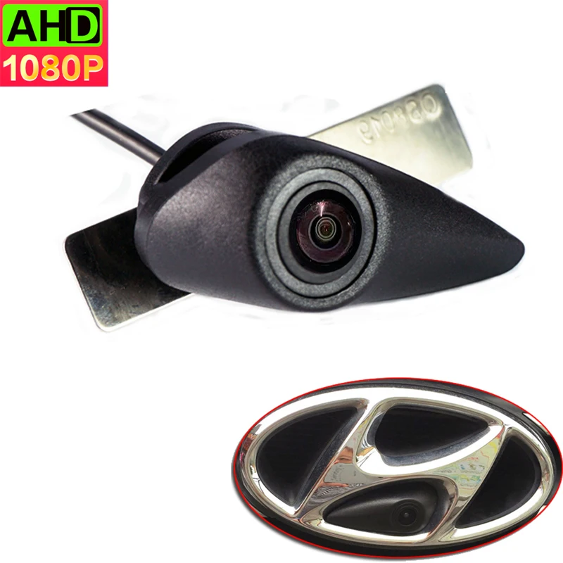 3Sizes AHD 1080P Night Vision Vehicle Logo Mark Front View Camera Special for Hyundai Series Firm installation in the car logo