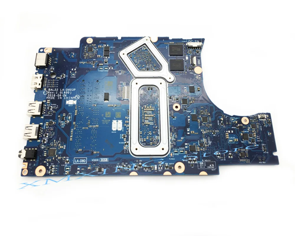 FULCOL For DELL Inspiron 5565 Laptop Motherboard A12-9700P CPU R8 M445DX GPU LA-D803P CN-0G89K3 G89K3 Tested 100% work