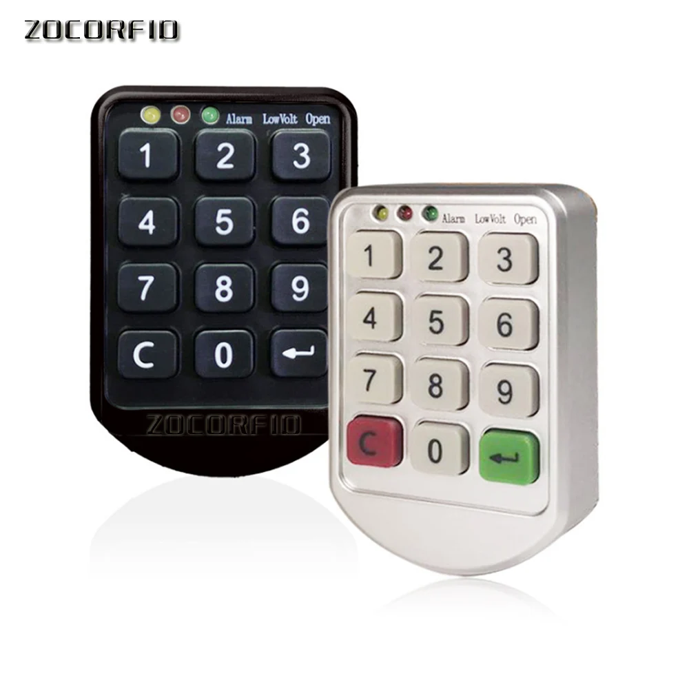Electronic password cupboard door lock electronic combination lock drawer lock / file cabinet lock