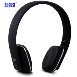August EP636 Wireless Bluetooth Headphones with Microphone,NFC On-ear Stereo Music Bluetooth 4.1 Headset for Mobile Phone,PC