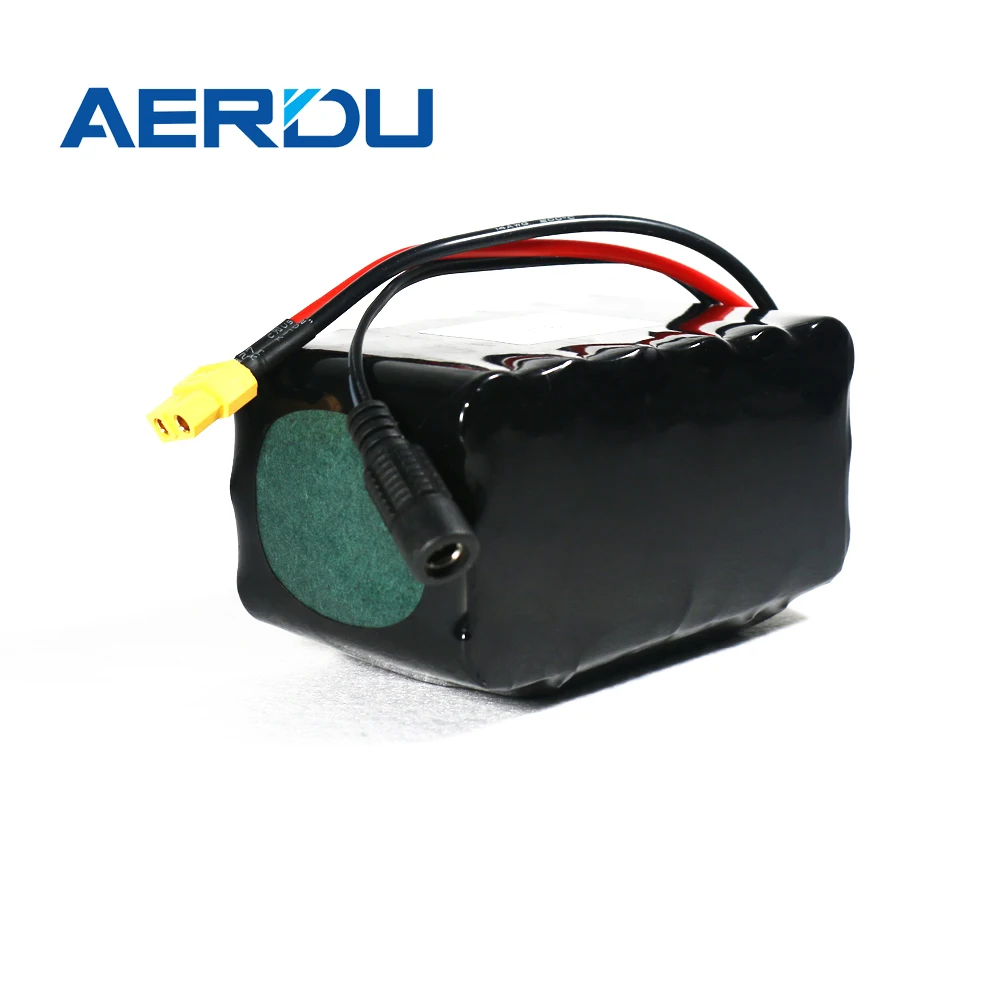 Imagem -06 - Bloco da Bateria do Aerdu-bms Orline 3s6p 12v 21ah 40a 18650 Li-íon 3500mah Pilhas Xt60 Dc5521 400 Watts Luz do Trotinette do Motor