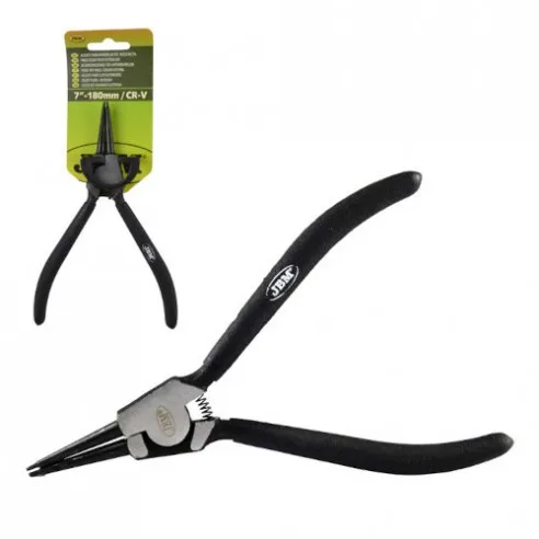 JBM 51017 external seger plier with straight mouth 7 