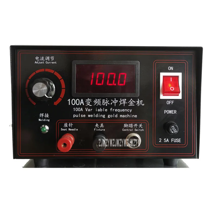 デスクトップ100A cncレーザー溶接機レーザースポット溶接機精密溶接機インバータゴールド溶接機110v/220 12v 400ワット