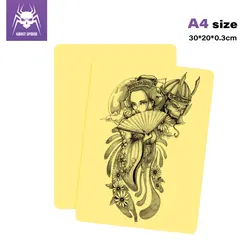 Tattoo Practice Skin 1/5/9Pcs A4 Size Double-sided 3MM Thick Synthetic Practice Fake Skin Practice Skin for Eyebrow and Lips