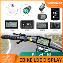 EBike KT LCD Display LCD3 LCD5 LCD7U LCD7C LCD8 LED 900 Display 24V 36V 48V 72V for Electric Bicycl KT controller Conversion Kit