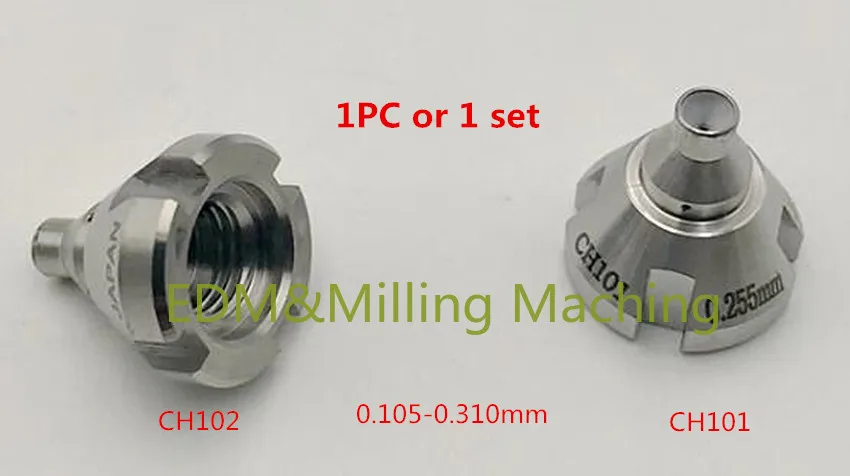 Wire EDM Machine CH101 CH102 Diamond Wide-angle Guide Nozzle 0.105-0.31mm For CNC Chmer Machine CW/HW Service