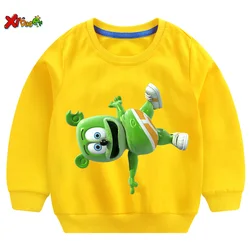 kids hoodies sweatshirts toddler Baby clothing Boys Girls Gummy Bears Print Casual t shirt spring Tops t shirt children Pullover