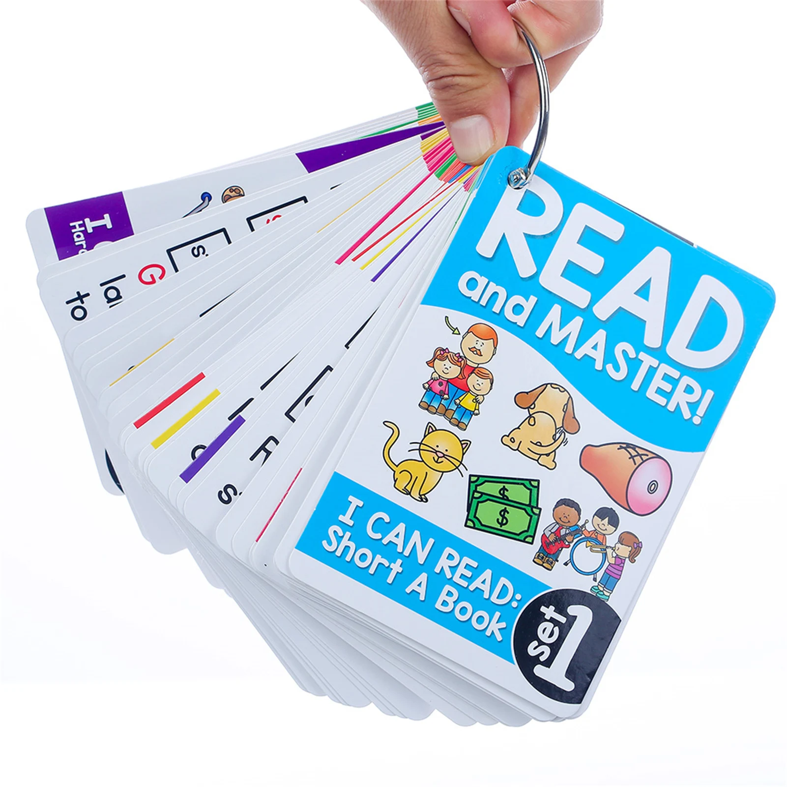 English Spelling Card Phonics Early Educational English Learning Flash Card Child-friendly Learning Method Drop Ship Wholesale